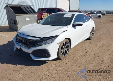 2019 Honda Civic Si из США, поврежденный, VIN 2HGFC3A52KH750206